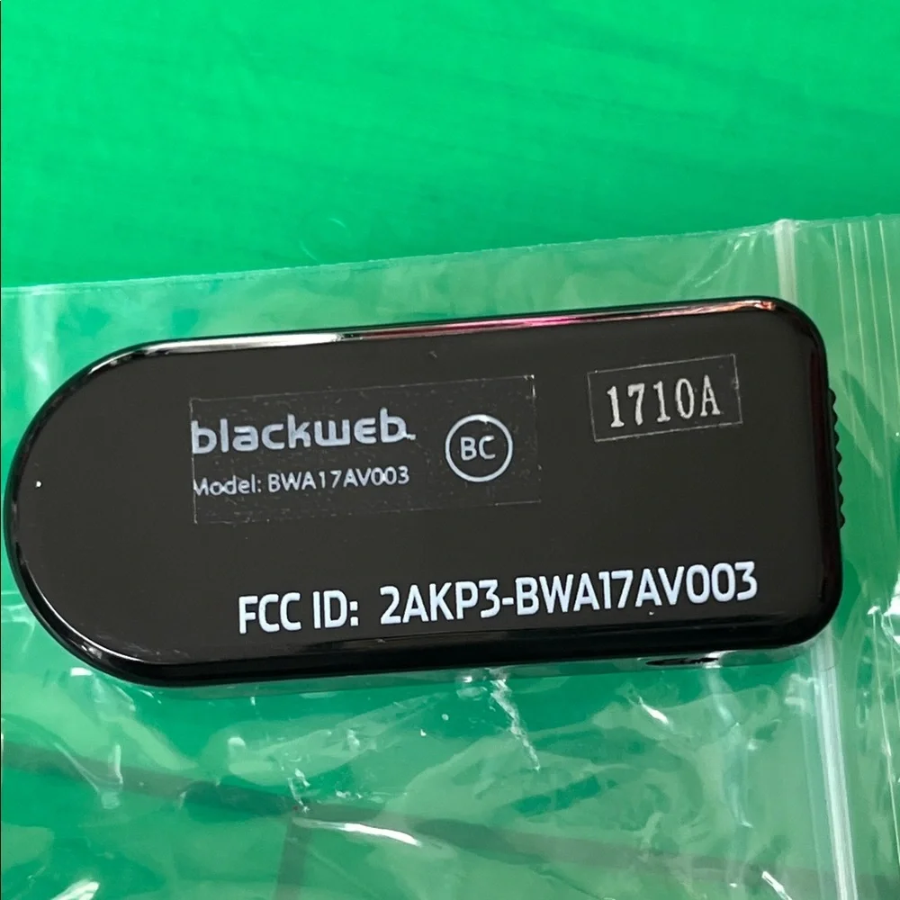 Blackweb USB Mobile Broadband Modem - Black Portable Internet Dongle